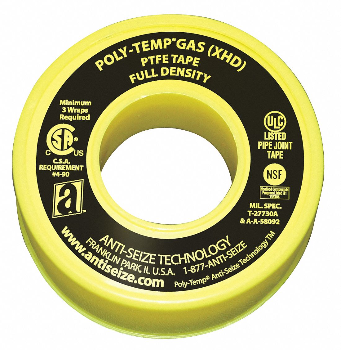 4UK05 - Gas Line Sealant Tape 1/2 x 260 In