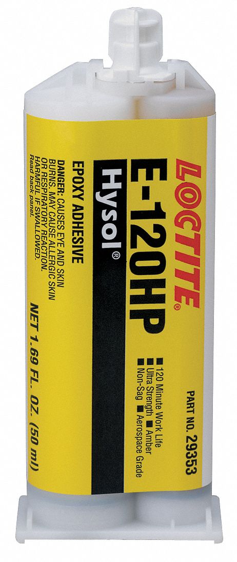 Loctite Black Epoxy Adhesive,50mL Dual Cartridge