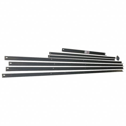 JARKE, Gray, Shelving Post - 4UK81|CR-834-A - Grainger