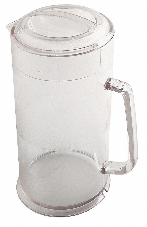 PITCHER, 64 OZ CAP,L 9-3/8,PK 6