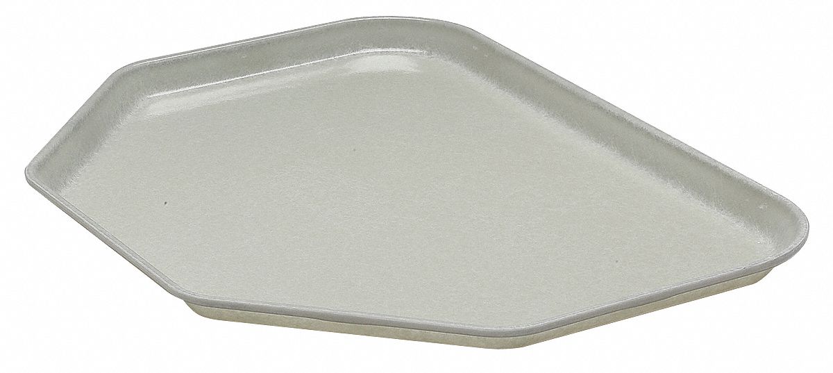 Trapezoid Cafeteria Tray 18 in L PK12