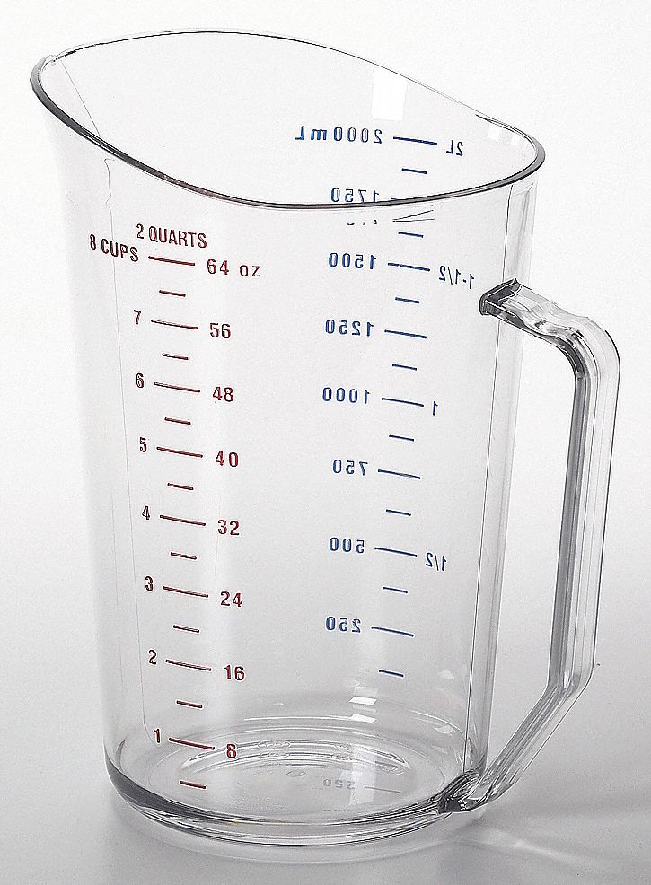 Cambro 1 Quart Liquid Measuring Cup 12 Pack - Clear, 12 pk - Smith's Food  and Drug