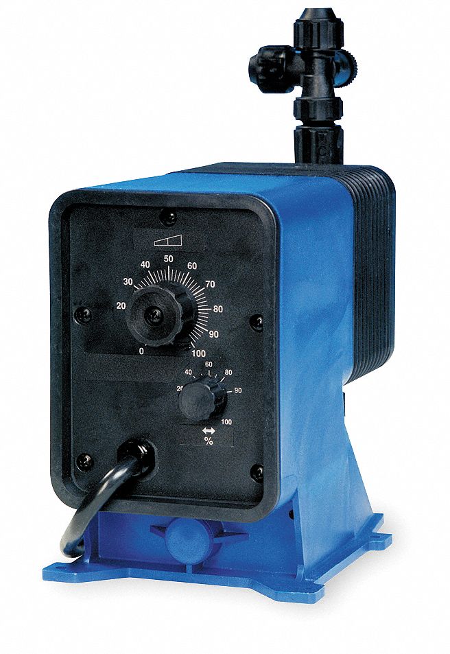 PULSATRON Diaphragm Metering Pump, Adjustable 12.00 gpd Max. Flow, 150 psi, 115V - - Grainger