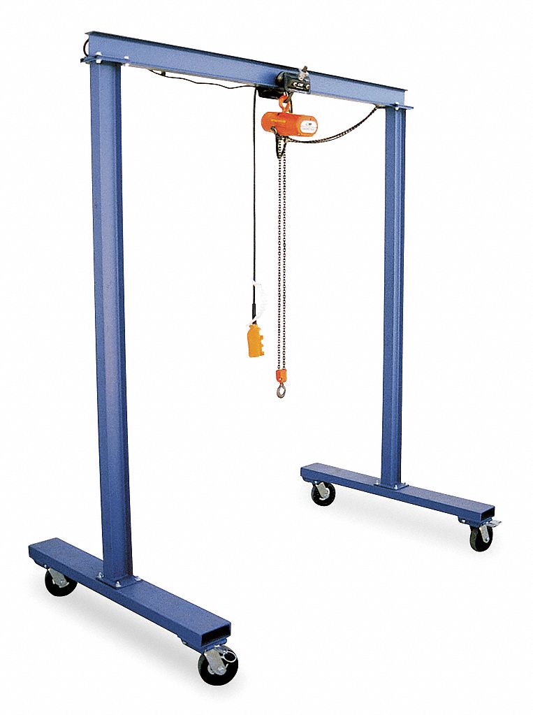 VESTIL Crane, Gantry, 1000 Lb 4UP90FPG10 Grainger