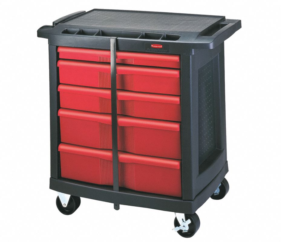 RUBBERMAID COMMERCIAL PRODUCTS Carrito Organizador/Banco de Servicio