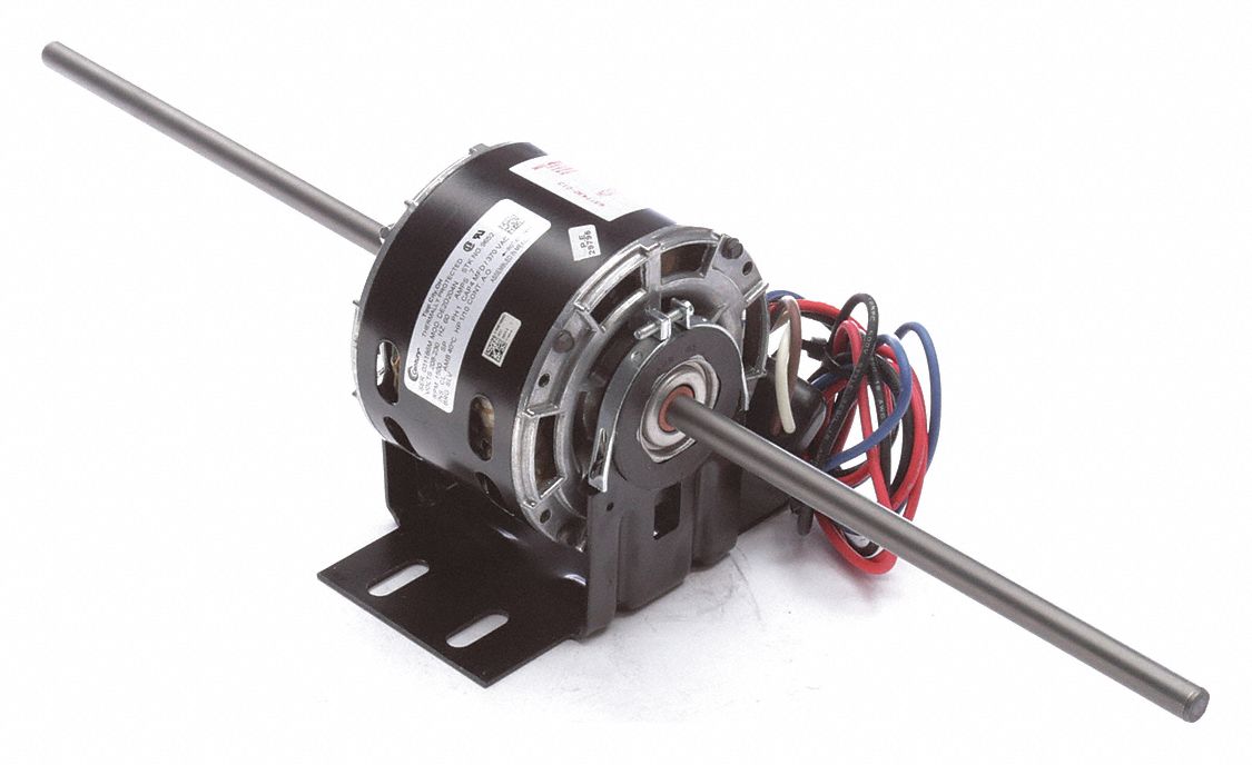 CENTURY, 1 Speed, 1/10 HP, Room Air Conditioner Motor 4UU189652