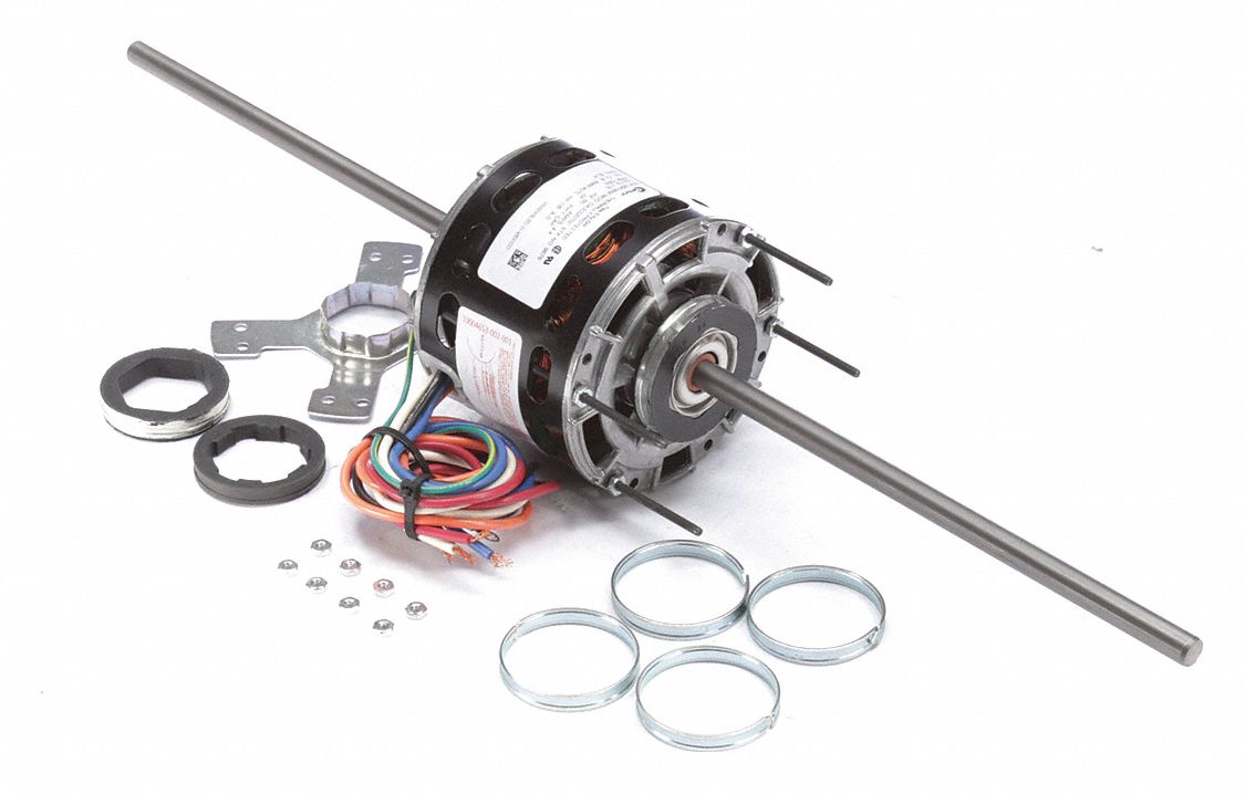 CENTURY, 1 Speed, 1/8 HP, Room Air Conditioner Motor 4UU509676