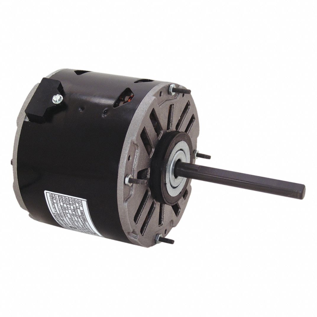 CENTURY Direct Drive Blower Motor: 1 Speed, Open Air-Over, Ring Mount ...