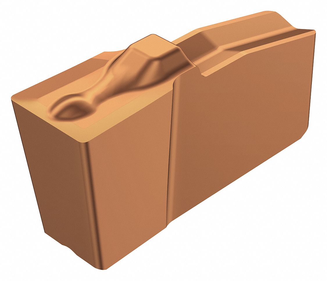 SANDVIK COROMANT, Neutral, 0.013 in Corner Radius, Grooving Insert