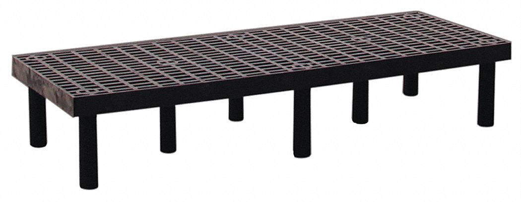 4UW56 - Dunnage Rack 1000 lb. HDPE 66 W x 24 D