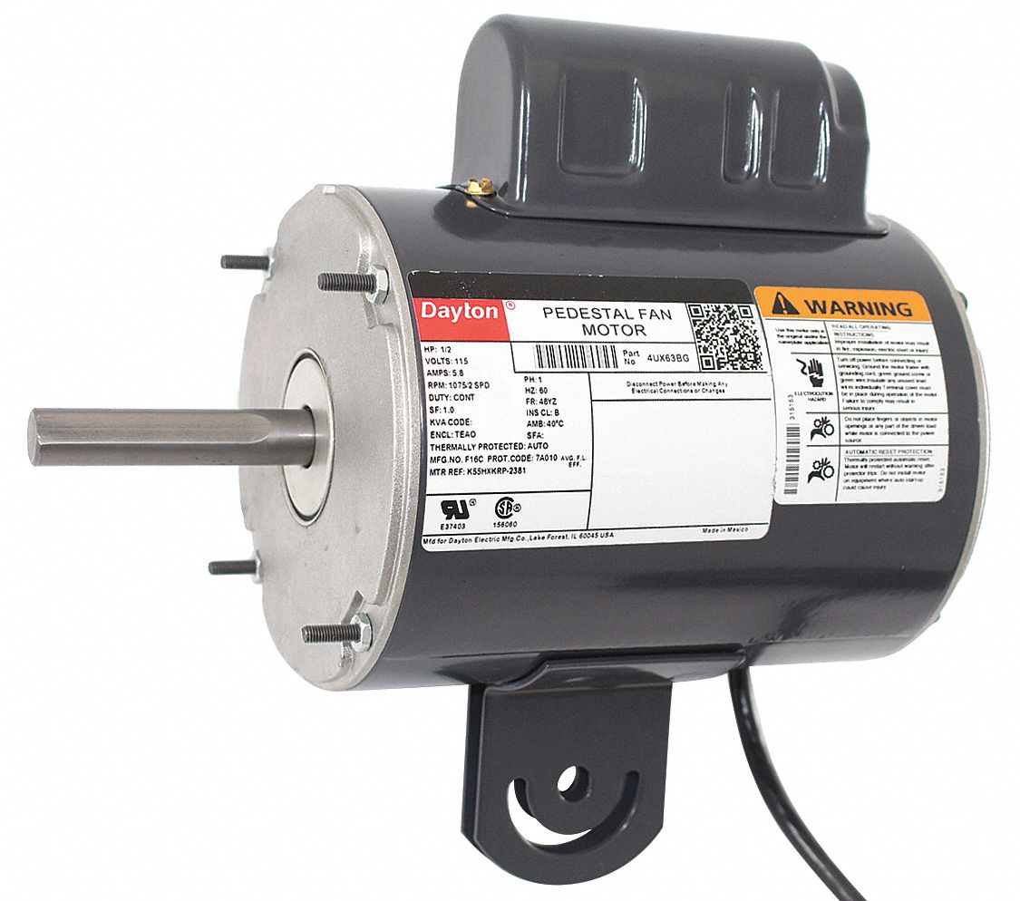 4UX63 - Motor 1/2 HP Yoke