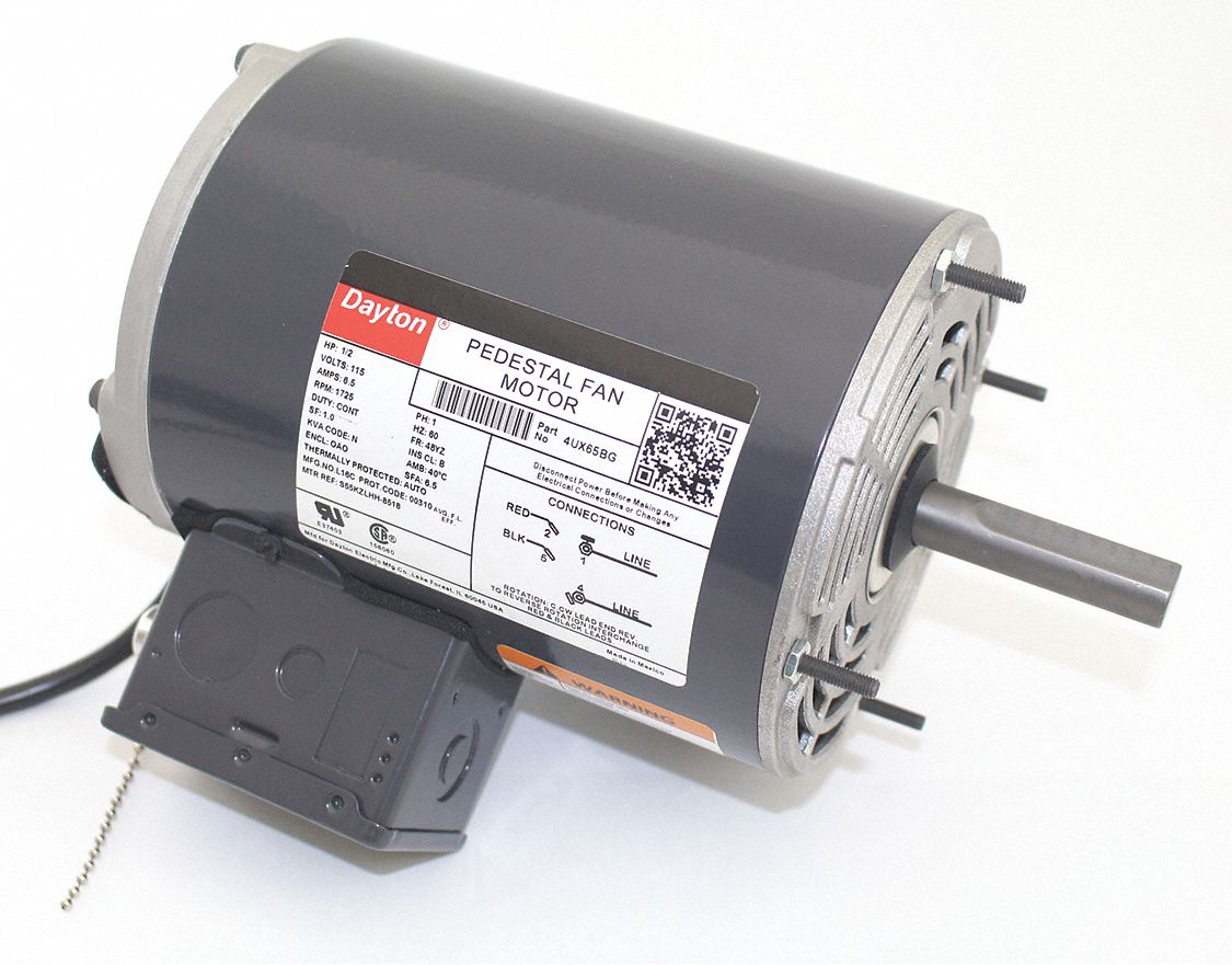 4UX65 - Motor 1/2 HP Yoke