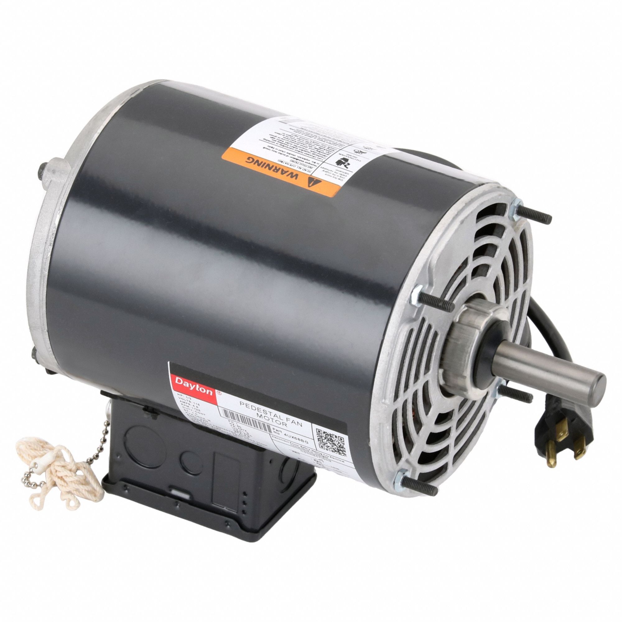 FAN MOTOR,SPLIT-PH,1/3 HP,1725,115V.48YZ