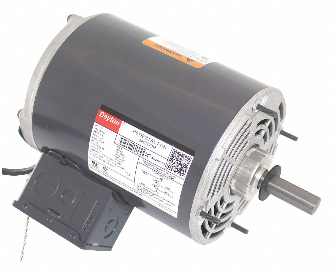 4UX68 - Fan Motor Split-Ph 1/3 HP 1725 115v.48YZ