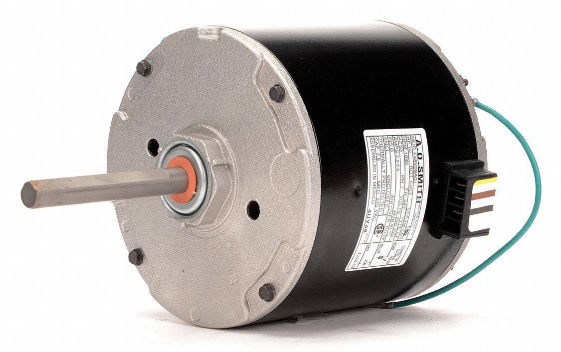 CENTURY Condenser Fan Motor, 1/2 HP, OEM Replacement Brand York, Motor ...