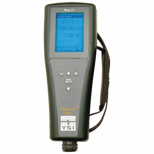 YSI Dissolved Oxygen Meter 0 to 50 mg/L, Waterproof, 1 point 4UYG6