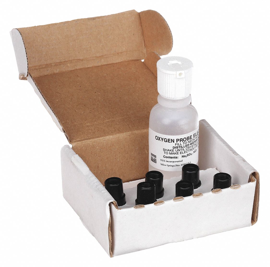 YSI Cap Membrane Kit, For Use With YSI 5203 Polarographic Dissolved Oxygen Probe 4UYY15906