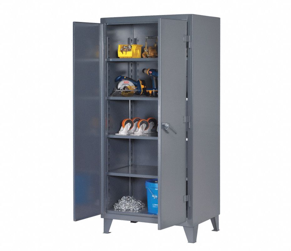 STRONG HOLD Gabinete de Almacenamiento Prémium, 78" H, 36" An, 20" Prof