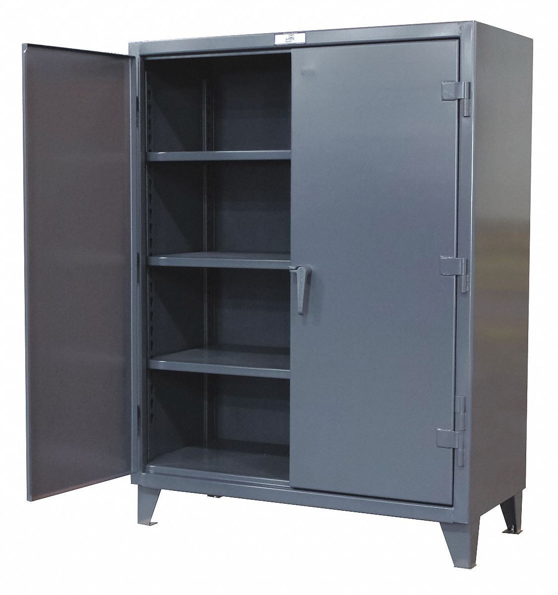 Strong Hold Heavy Duty Storage Cabinet Dark Gray 72 H X 48 W X