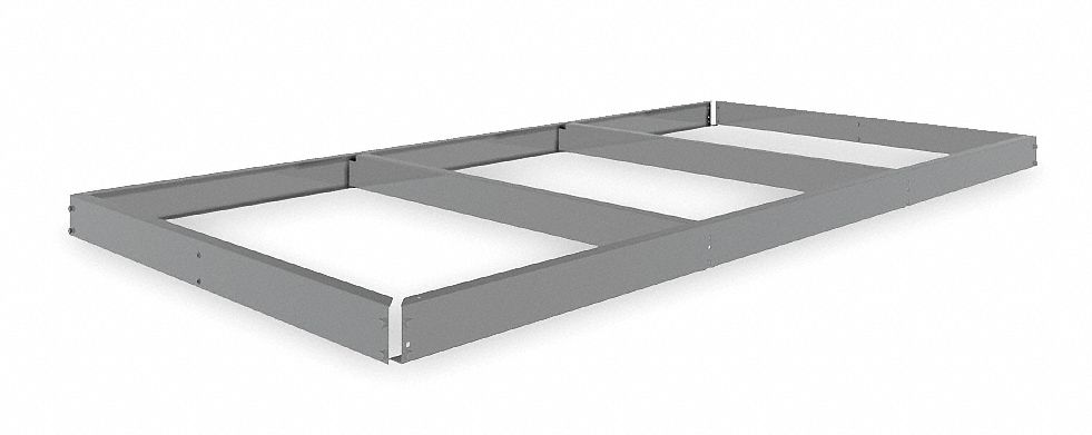 Shelf: 72 in   x 36 in, 2, 000 lb Load Capacity, Gray, Shelf