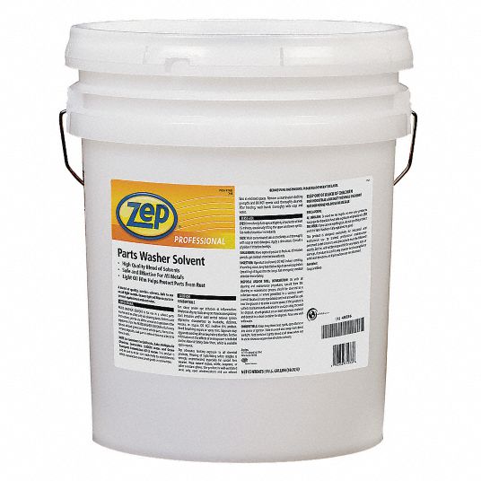 ZEP PROFESSIONAL Parts Washer Cleaning Solvent, Size 5 gal - 4UZE6 ...