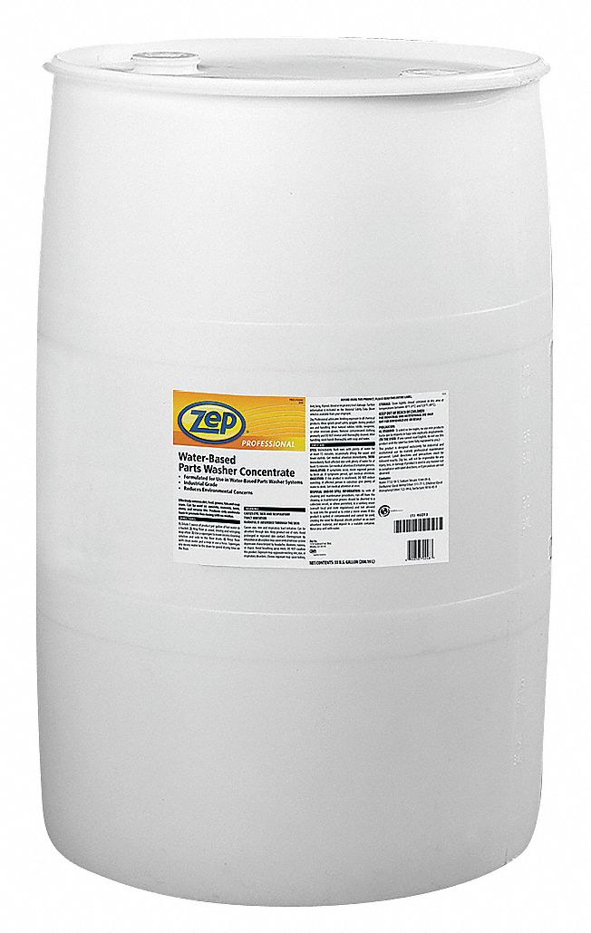 ZEP PROFESSIONAL Parts Washer Cleaning Solution, Size 55 gal - 4UZF3 ...