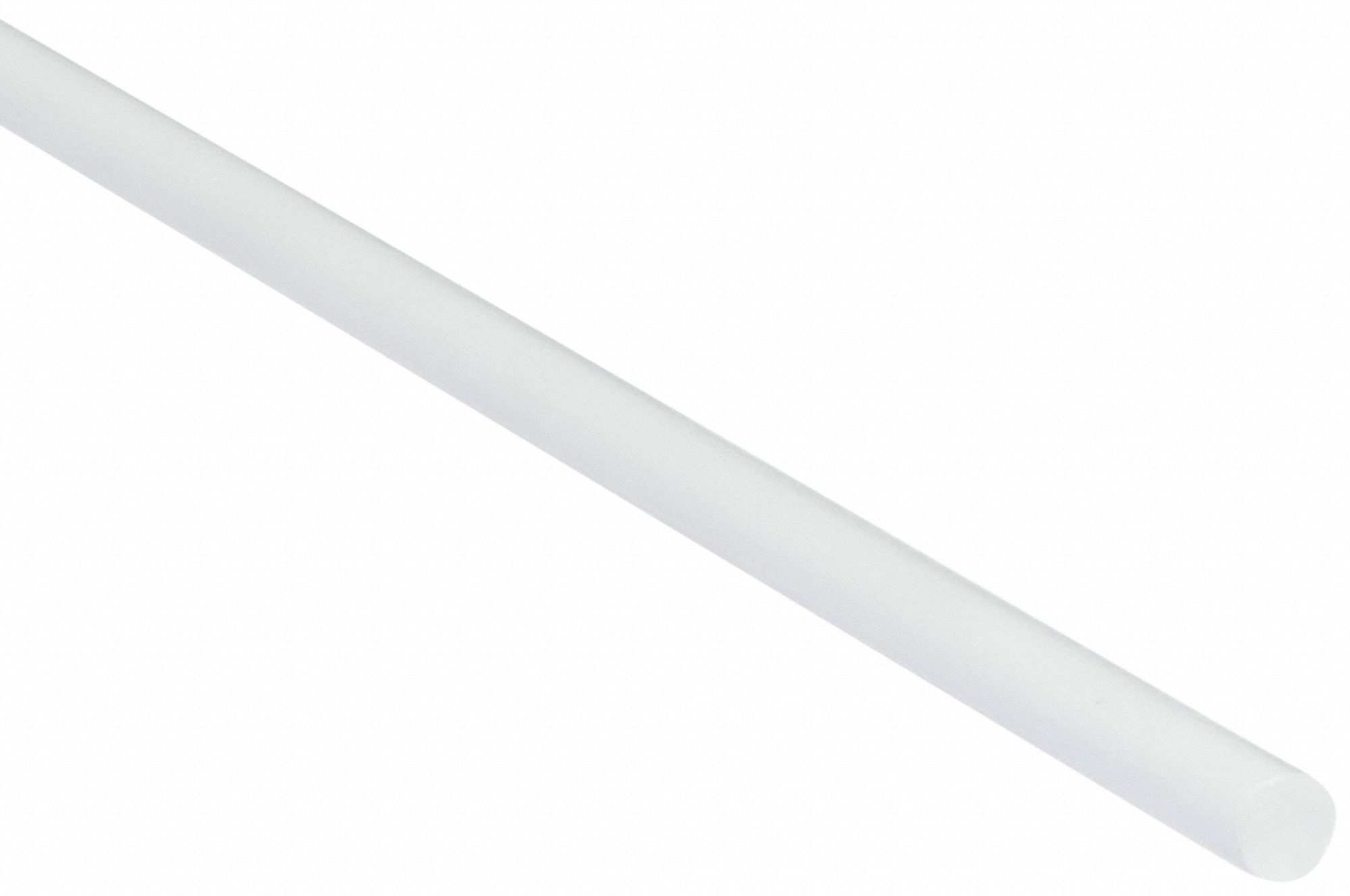 PLASTIC WELDING ROD, POLYPROPYLENE, ROUND, 5/32 X 48 IN, OFF-WHITE, 1 LB, 37 PK