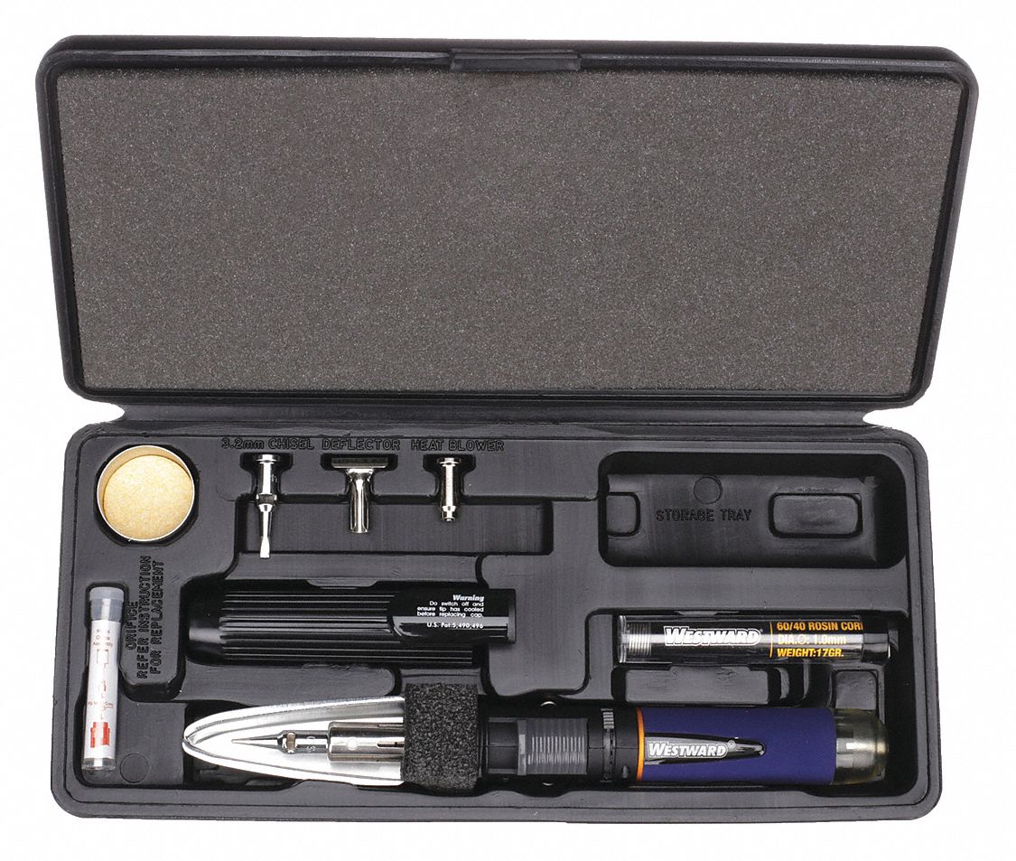 BUTANE SOLDERING IRON KIT, PRO, SOLDERING IRON KIT