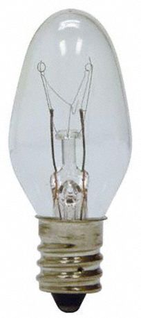 7 W, C7, Candelabra Screw (E12)