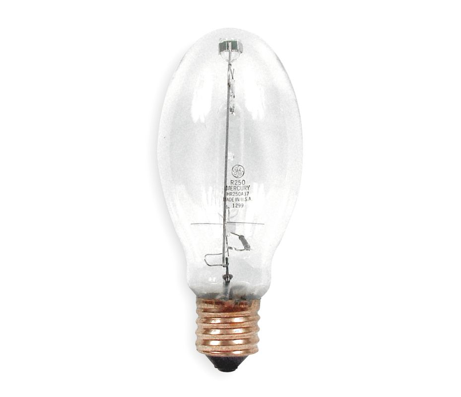 GE CURRENT Lámpara de Descarga de Alta Intensidad Vapor de Mercurio 250 Watts, ED28, Base