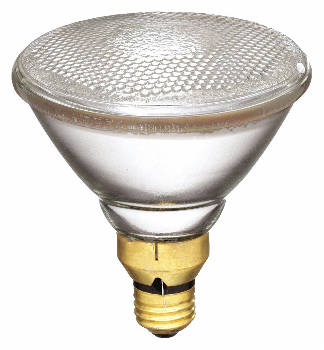 Incandescent Heat Lamp, PAR38, Medium Skirted (E26), Lumens 3100, Watts 175 Grainger