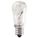 INCANDESCENT BULB, CANDELABRA SCREW (E12), (S) SIGN, S6, 6S6, 155V AC, WHITE