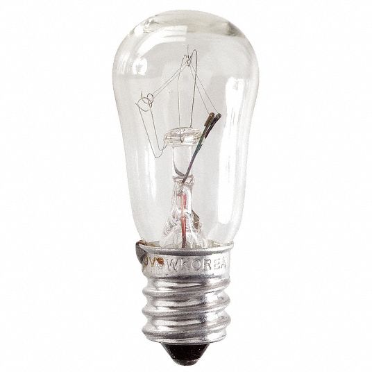 15S11/102CL Medium Screw Incandescent S11 120V 15W E26 - LampTech