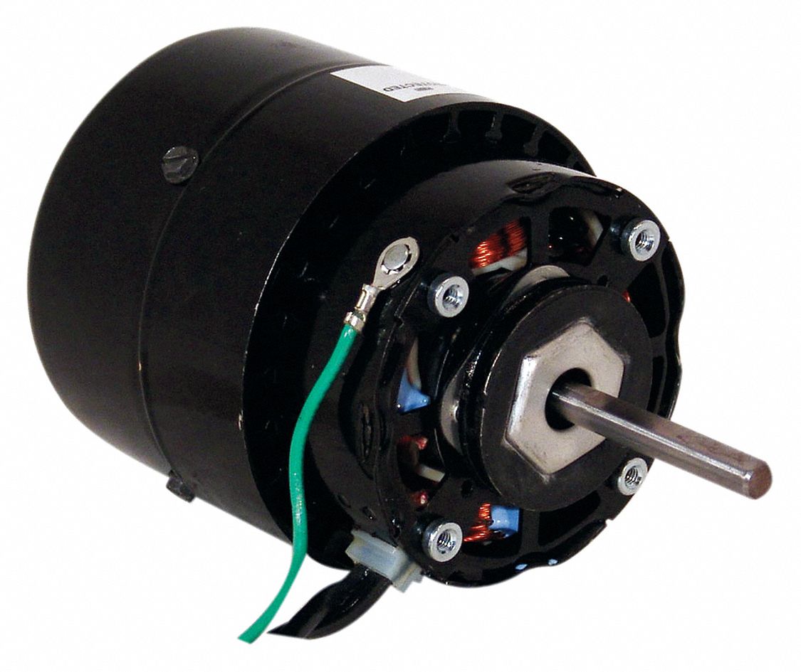 Shaded Pole Unit Bearing Motor, 35 Output Watts, 1550 Nameplate RPM ...