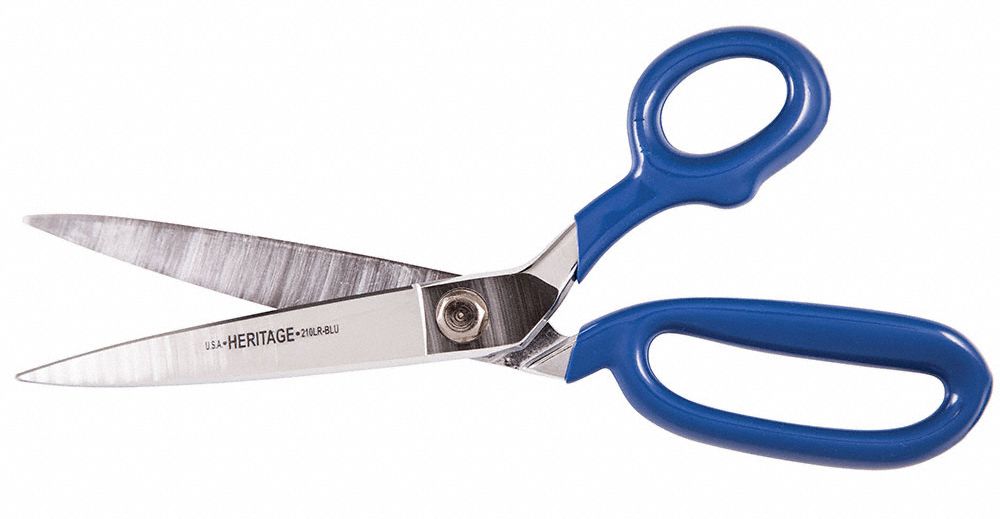 HERITAGE Industrial Shears, Industrial, Offset, Right-Hand, Steel, 4 3/ ...