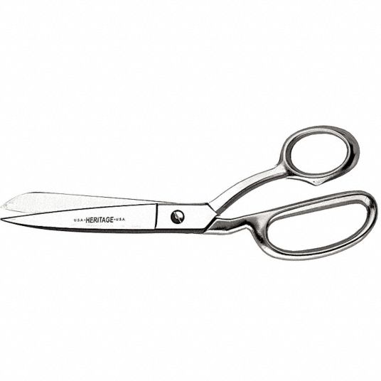 KLEIN TOOLS, Right-Hand, 8 1/4 in Overall Lg, Industrial Shears