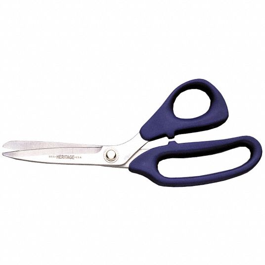 Klein Tools G7220K Bent Trimmer, Plastic Handle, SS Blade, 8-7/8