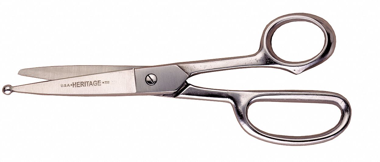 POULTRY SHEARS,METAL,8-7/8 IN L,BALL