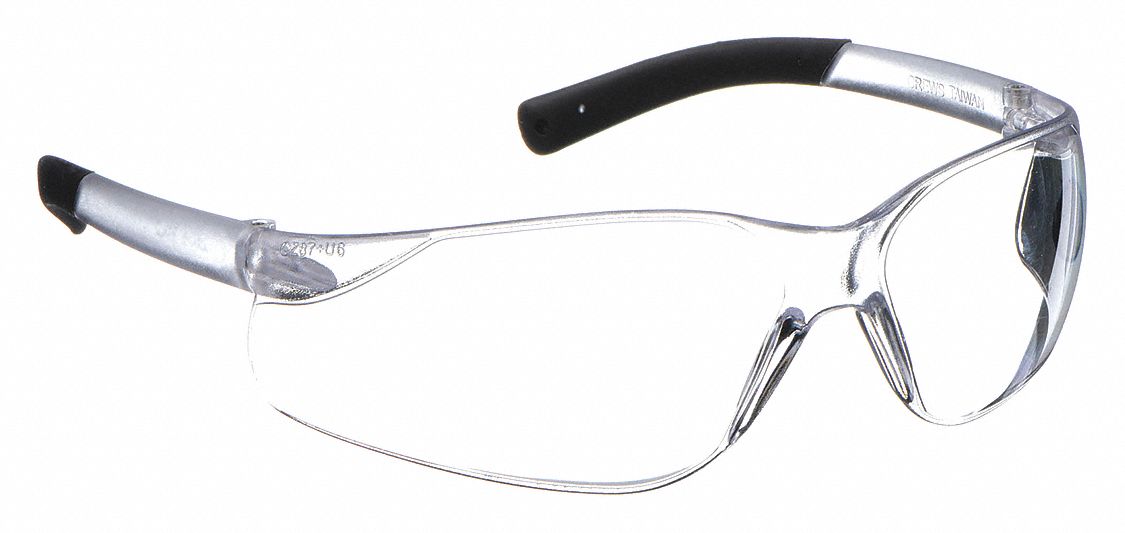 LUNETTES DE PROTECTION, S/MONTURE, ENVELOPPANTE, POLYCARBONATE, ANTIRAYURES, TRSP, P, UNISEXE