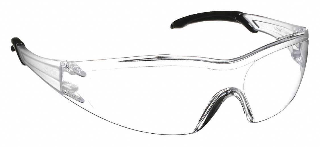 LUNETTES DE PROTECTION S/MONTURE, ENVELOPPANTE, POLYCARBONATE, ANTIBUÉE, NR/TRSP, M, UNISEXE