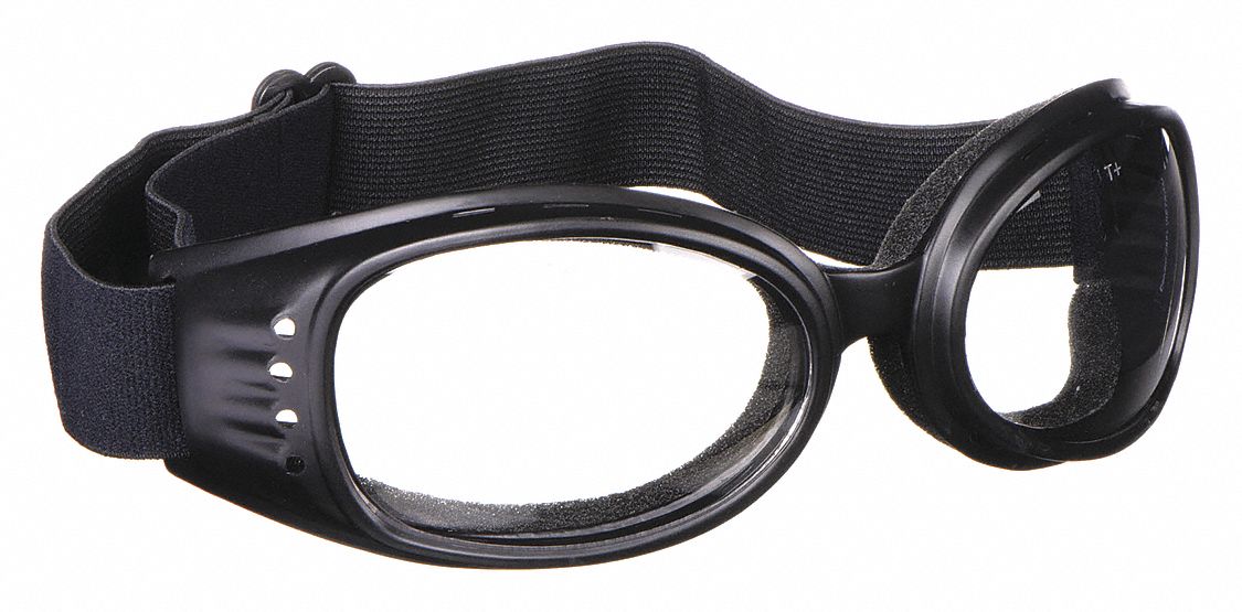 LUNETTES PROTECTION ÉTANCHES ANTICHOCS, AVIATEUR, NYLON/PC, ANTIRAYURES, NR/TRSP, UV, UNIVERSELLES