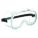 SAFETY GOGGLES, TRADITIONAL, PVC/PC, GREEN/CLEAR, UV, UNIVERSAL, UNISEX