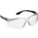 LUNETTES DE PROTECTION, S/MONTURE, ENVELOPPANTE, POLYCARBONATE, ANTIRAYURES, NR/TRSP, M, UNISEXE