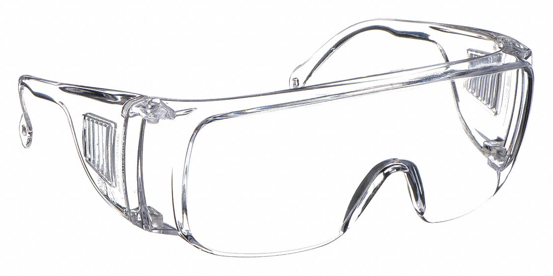 LUNETTES DE SÉCURITÉ, S/MONTURE, OTG, POLYCARBONATE, TRSP, M, UNISEXE, 12/PQT