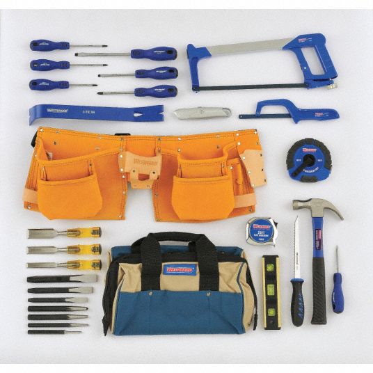 WESTWARD Contractors Tool Set, SAE, 28 Pc 4VCP84VCP8 Grainger