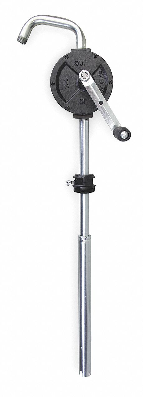 Dayton Rotary 15 Gal30 Gal55 Gal For Container Size Hand Operated Drum Pump 4vcr24vcr2 2438