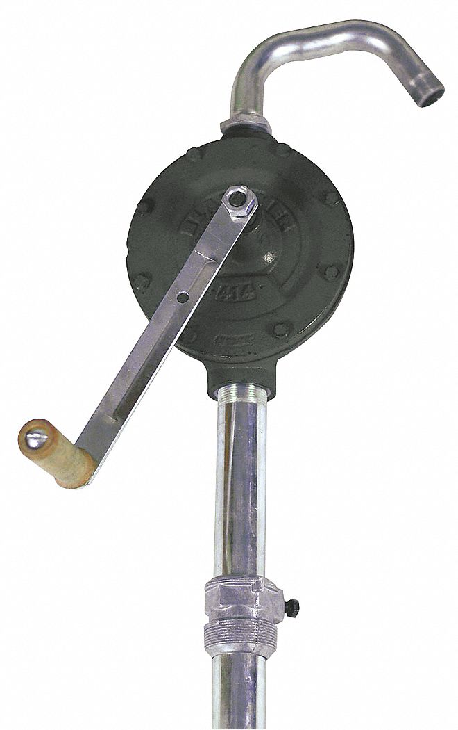 4VCR7 - Hand Drum Pump Cast Iron 1-1/4 FNPT