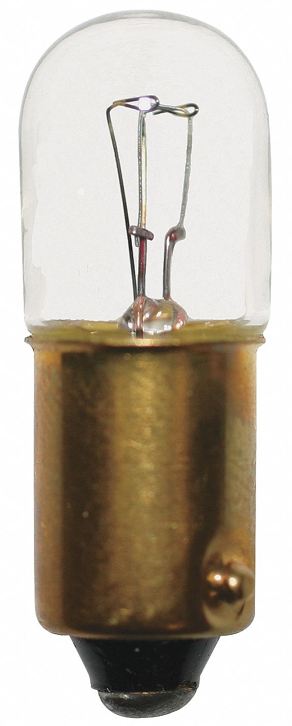 MINIATURE INCANDESCENT BULB, MINIATURE BAYONET (BA9S), (T) TUBULAR, T3¼, 24VMB-1