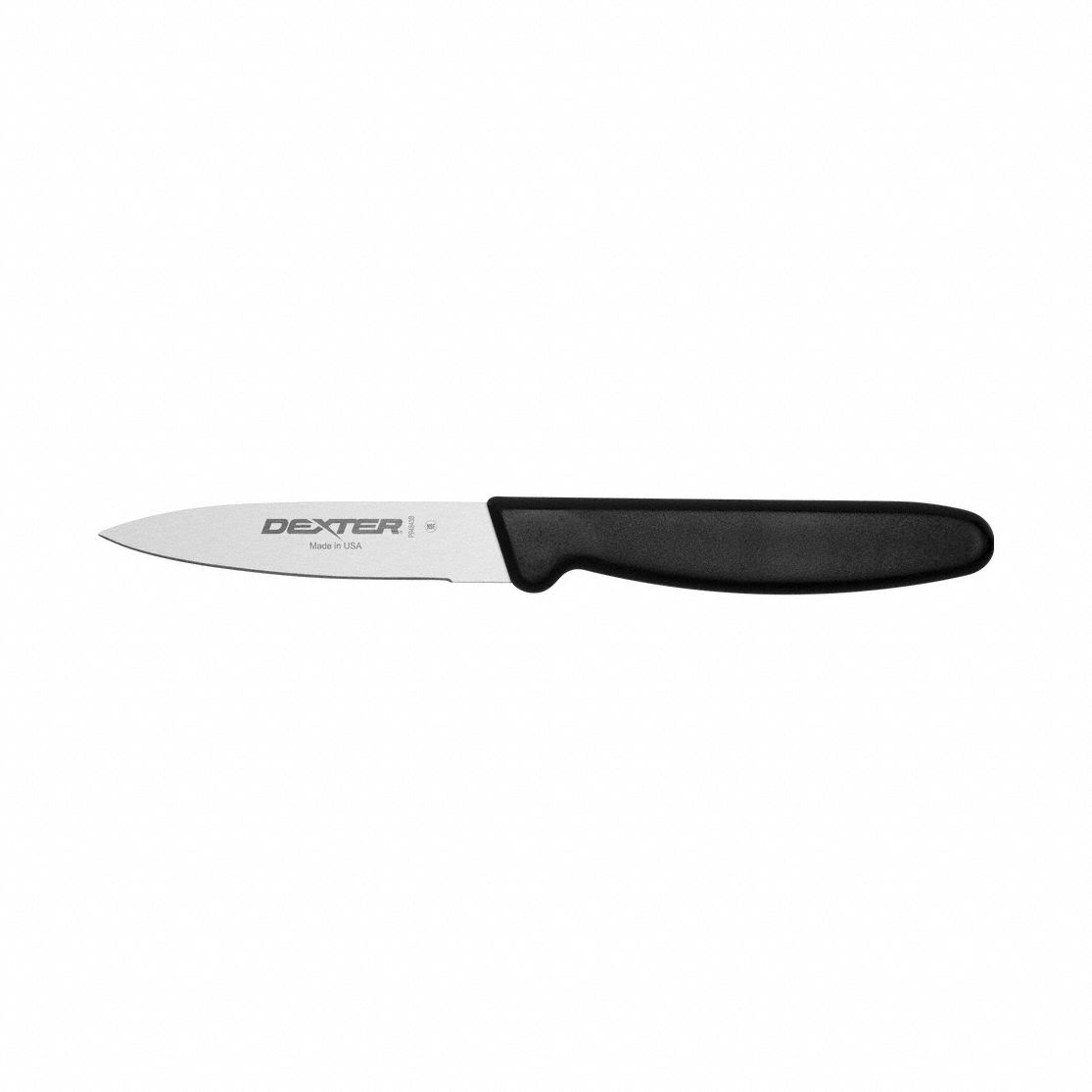 Paring Knife 3 in Blade Black Handle