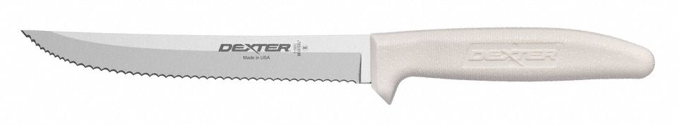 Utility Knife Food Processing 6 In White